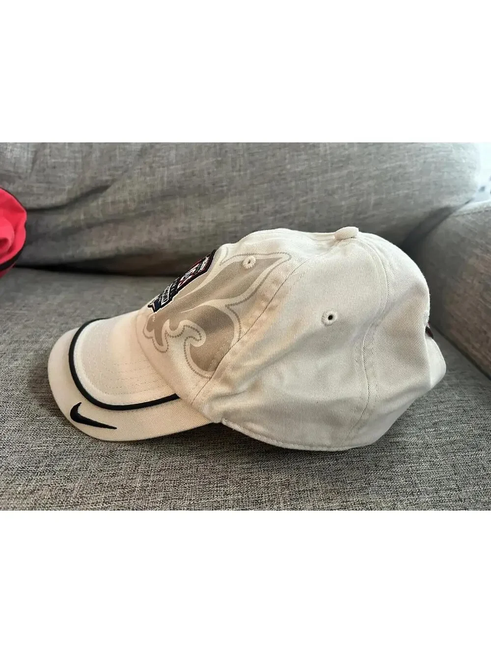 Allstate BCS Football Championship Game New Orleans Hat Cap Beige Strapback